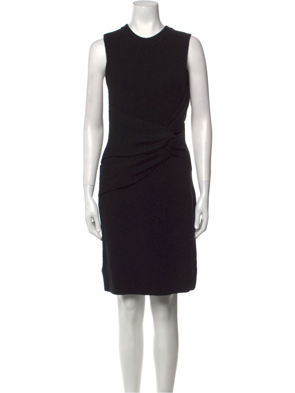 Phillip Lim Black Sleeveless Sweater Dress